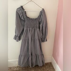 Gingham Dress size large